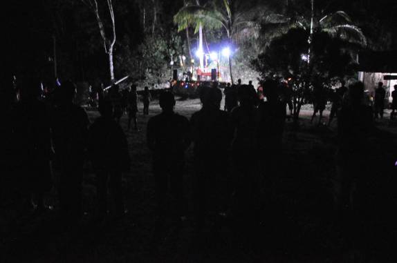 Comemoração em Blue Creek, vilarejo maya no sul de Belize